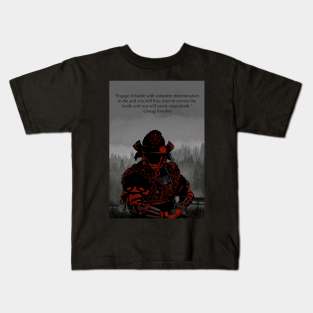 Bushido x samurai Kids T-Shirt